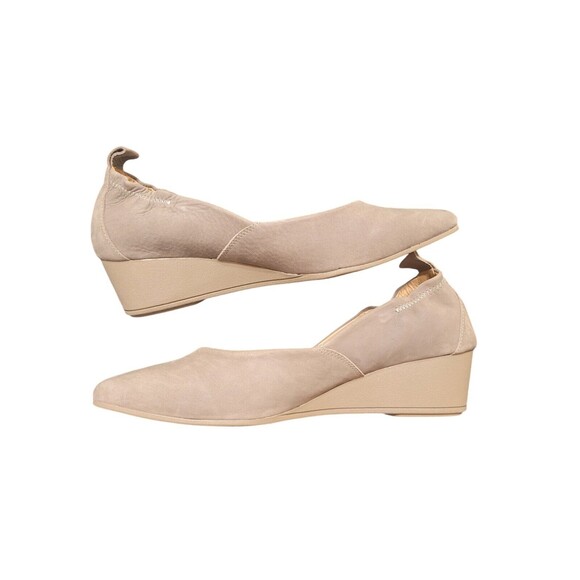 Blondo Womens Etta Fallen Rock Nubuck Waterproof Wedge Pump US 10 Pull-On - Picture 4 of 11